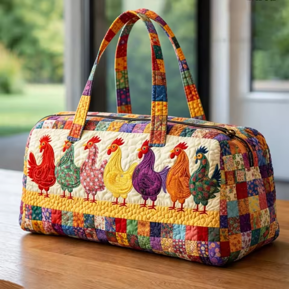 Gisela | Myk håndlaget weekendbag