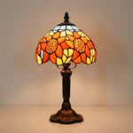 SOLSIKKE | Vintage glasslampe med solsikke
