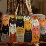 Margit | myk håndlaget weekendbag