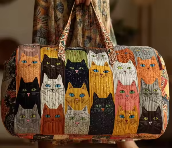 Margit | myk håndlaget weekendbag