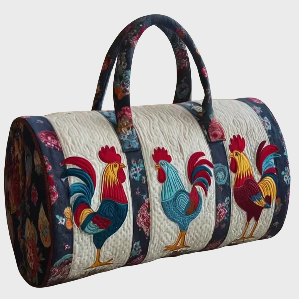 Ottilie | Myk håndlaget weekendbag