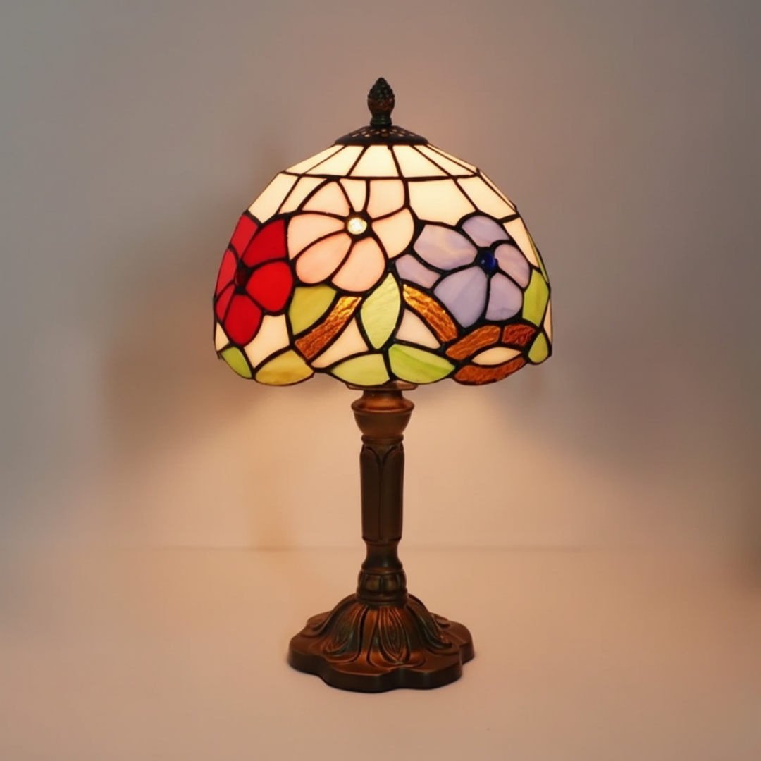 ROSELUND | fargerik lampe i Tiffany-stil