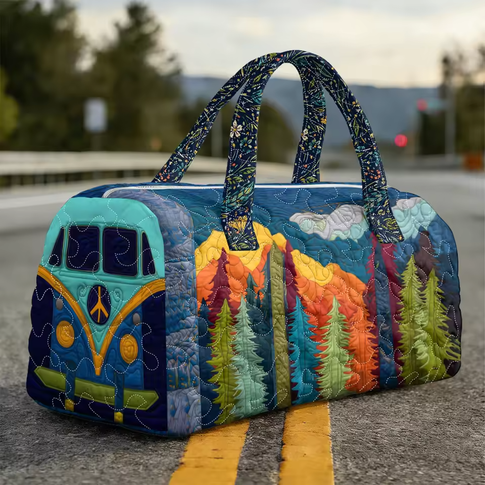 Charlotte | Myk håndlaget weekendbag