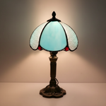 Himmelsblå | Blå glasslampe