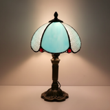 Himmelsblå | Blå glasslampe