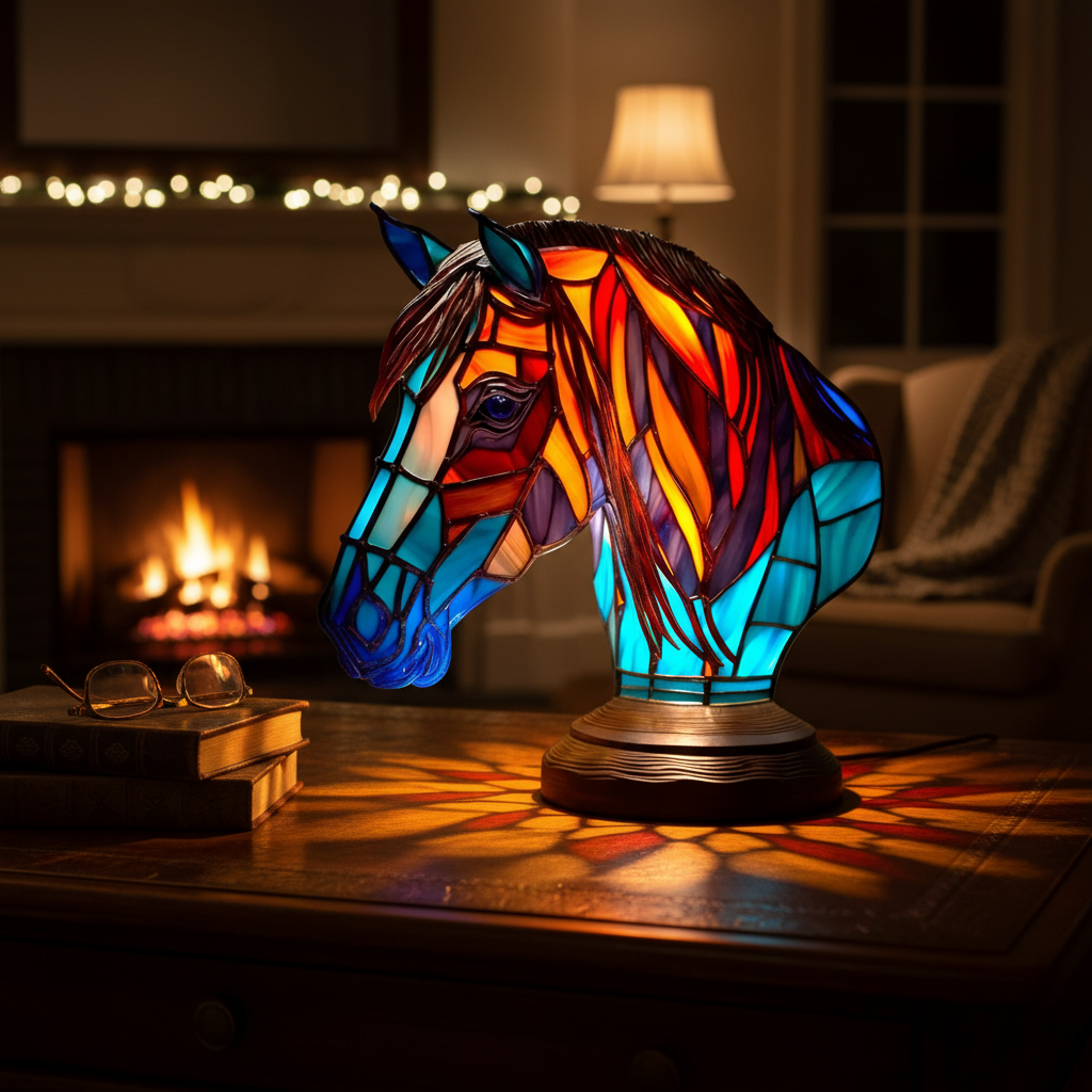 Gro – Sjarmerende lampe med hest