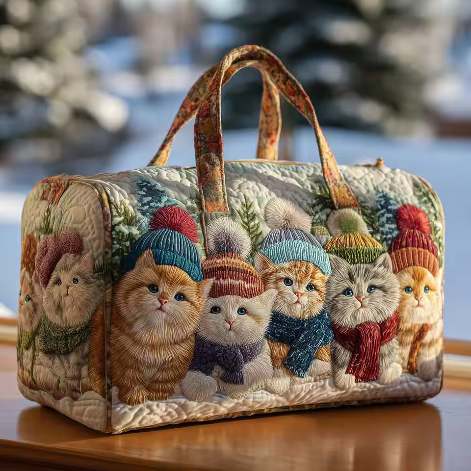 Inger-Lise | myk håndlaget weekendbag