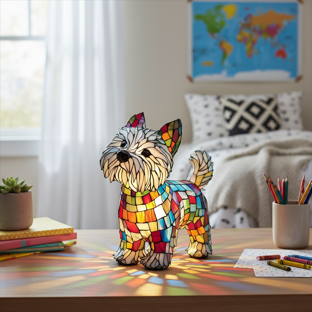 Sverre – fortryllet lampe med hund