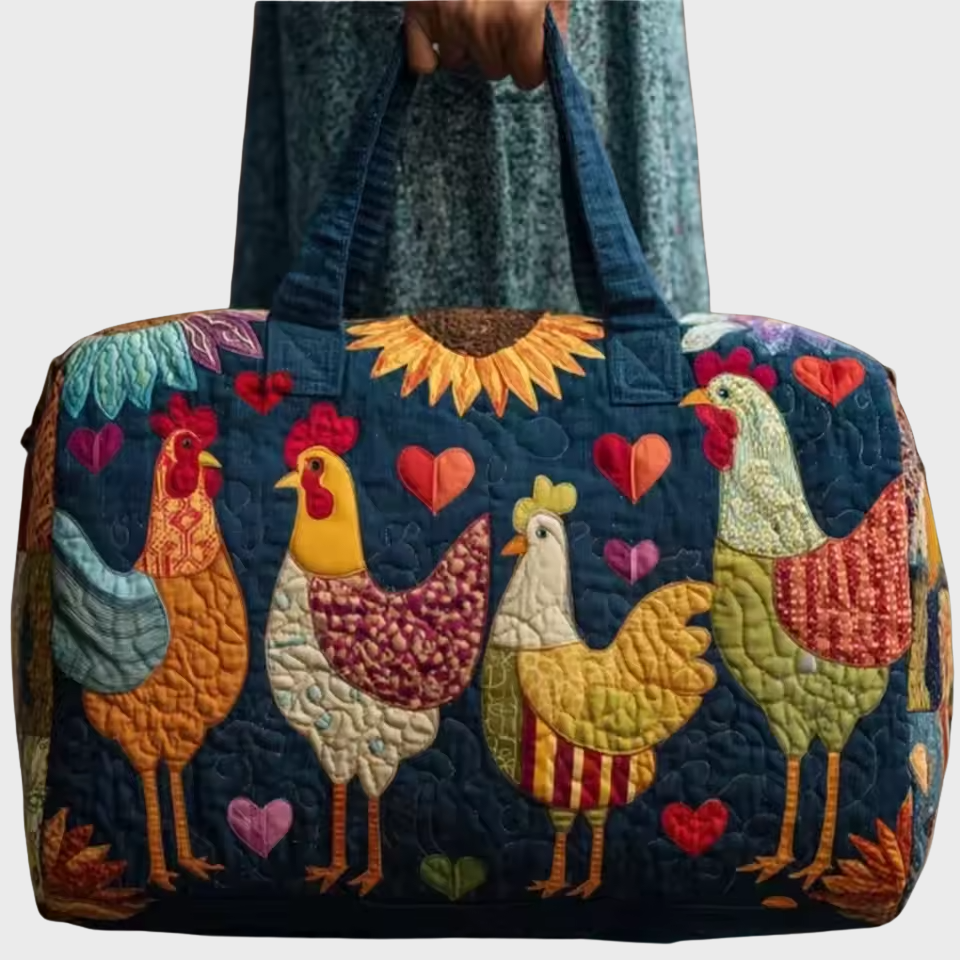 Emilia | myk håndlaget weekendbag