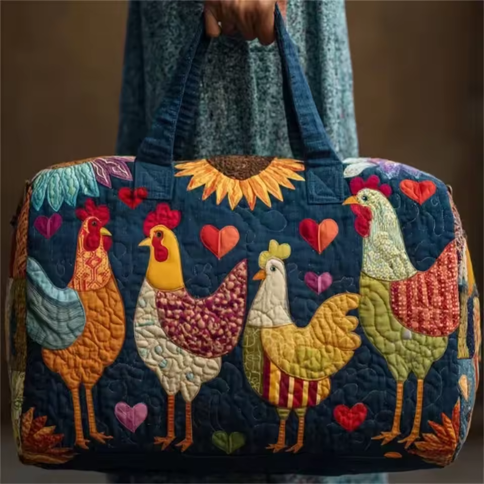 Emilia | myk håndlaget weekendbag