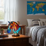 Gro – Sjarmerende lampe med hest
