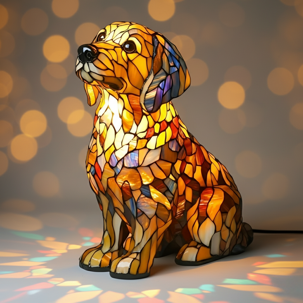 Veras åndelige golden retriever-figur