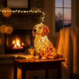 Veras åndelige golden retriever-figur
