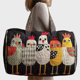 Siv | myk håndlaget weekendbag