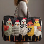 Siv | myk håndlaget weekendbag