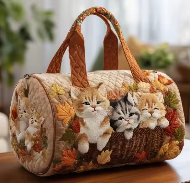 Magdalena | myk håndlaget weekendbag