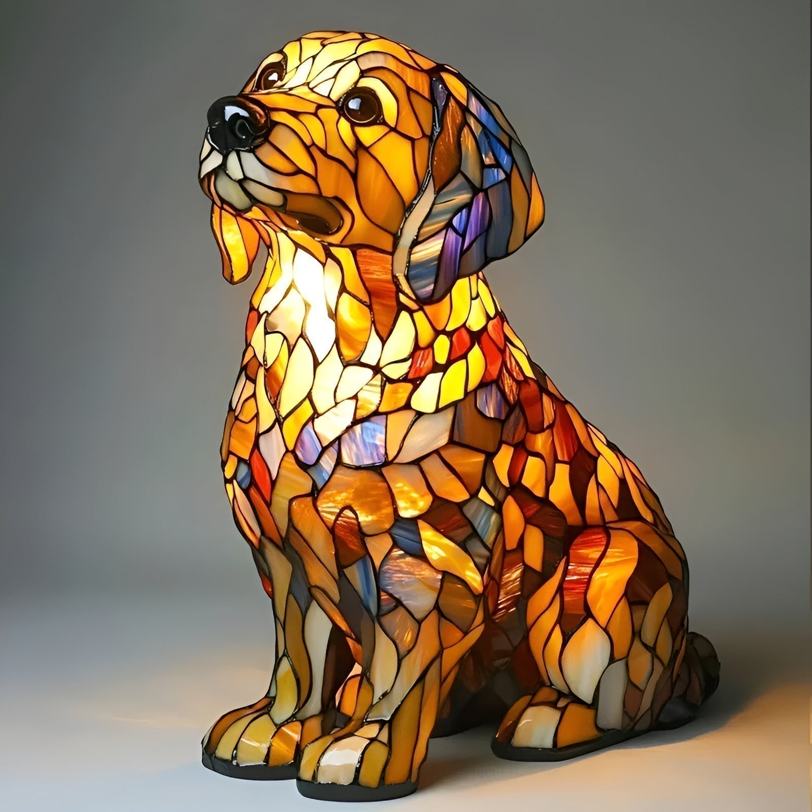 Venn | lampe i golden retriever-stil