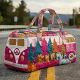 Olivia | myk håndlaget weekendbag