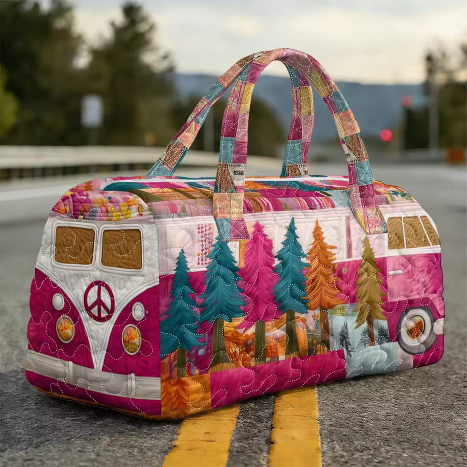 Olivia | myk håndlaget weekendbag