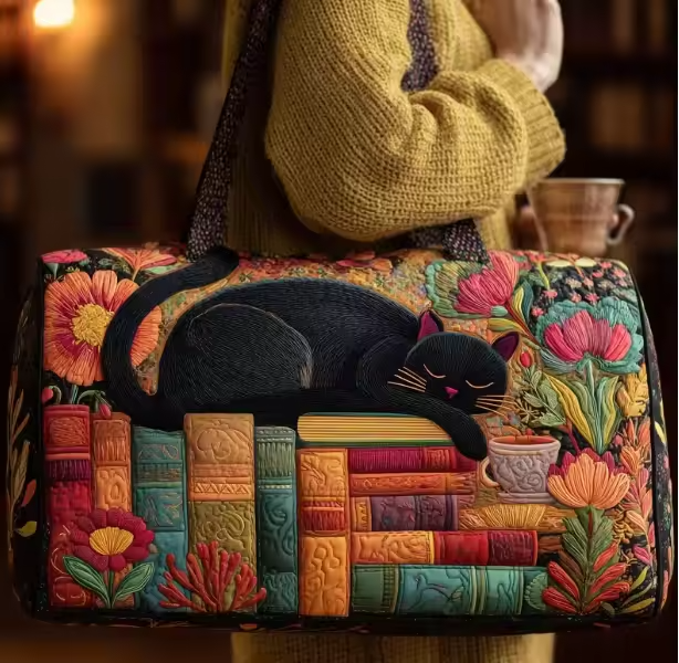 Madeleine | myk håndlaget weekendbag