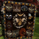 Quiltet sengeteppe – Bi