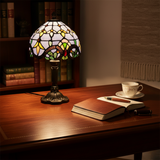 FARGEPRAKT | klassisk fargerik bordlampe