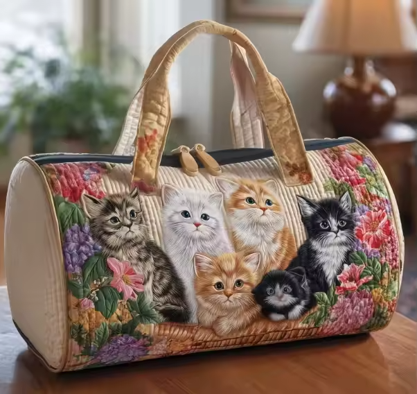 Annika | myk håndlaget weekendbag