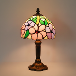 KRONBLAD | barokk bordlampe