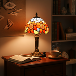 SOLSIKKE | Vintage glasslampe med solsikke