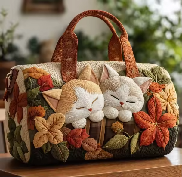 Synnøve | Myk håndlaget weekendbag