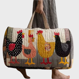 Inger | Myk håndlaget weekendbag