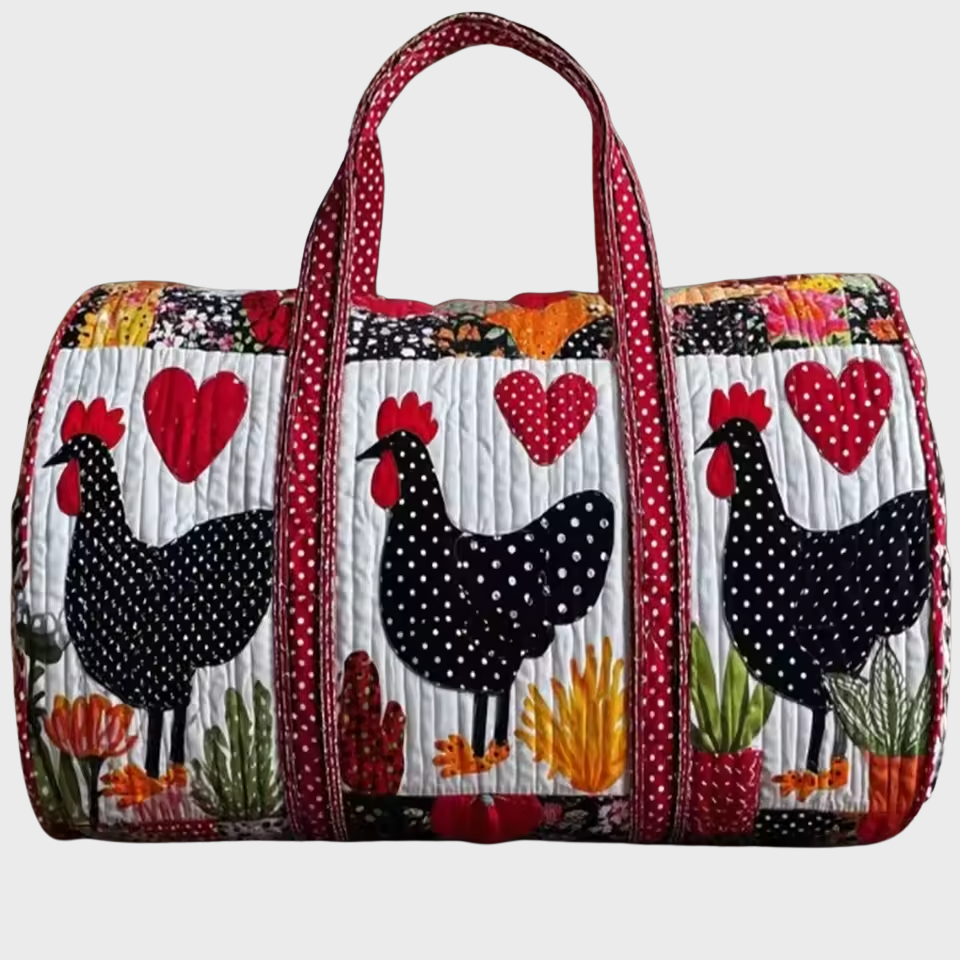 Margunn | myk håndlaget weekendbag