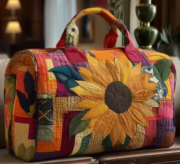 Anne-Sofie | myk håndlaget weekendbag
