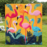 Søt flamingopledd