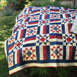 Amerikansk patchworkpledd