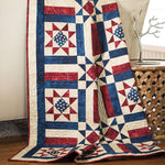 Amerikansk patchworkpledd