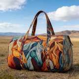Anneli | myk håndlaget weekendbag