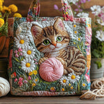 Veske med blomster – mustasjekledd prestekrage