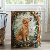 Gylne retriever – skittentøyskurv