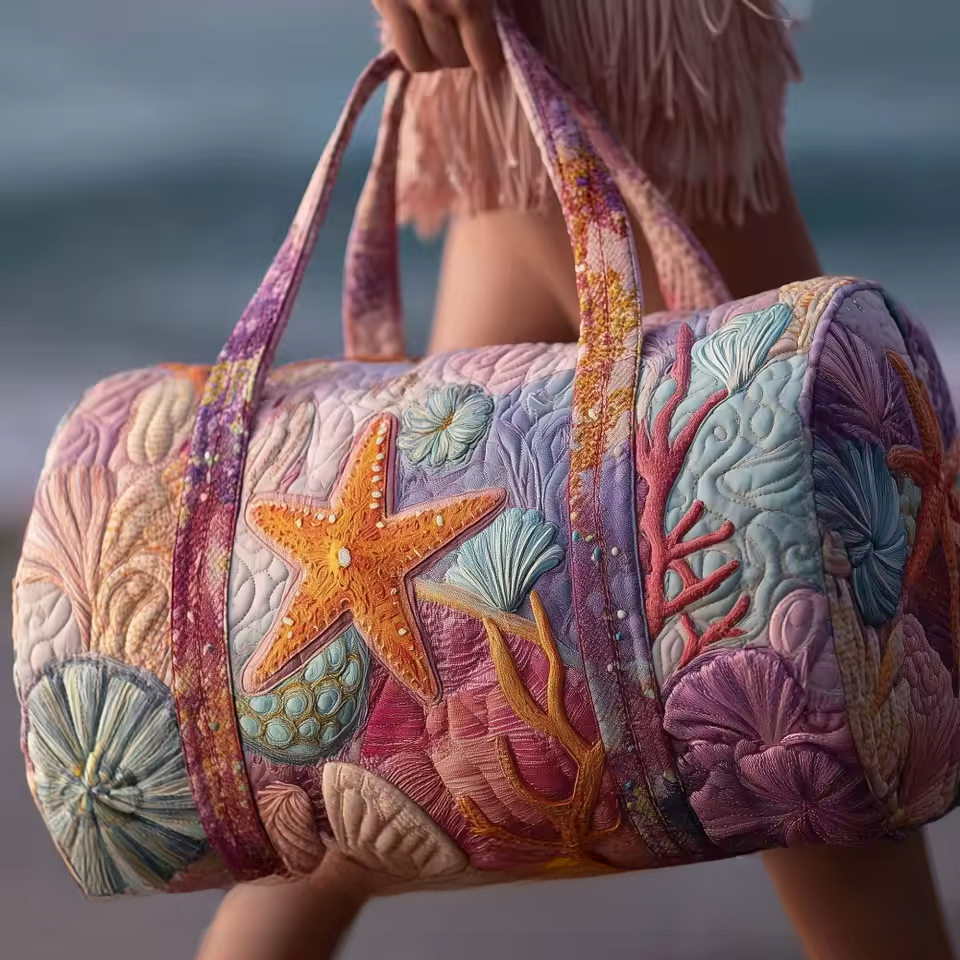 Edith | myk håndlaget weekendbag