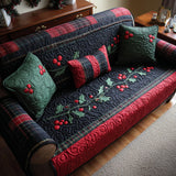Nellys sofatrekk | quiltet med julmotiv