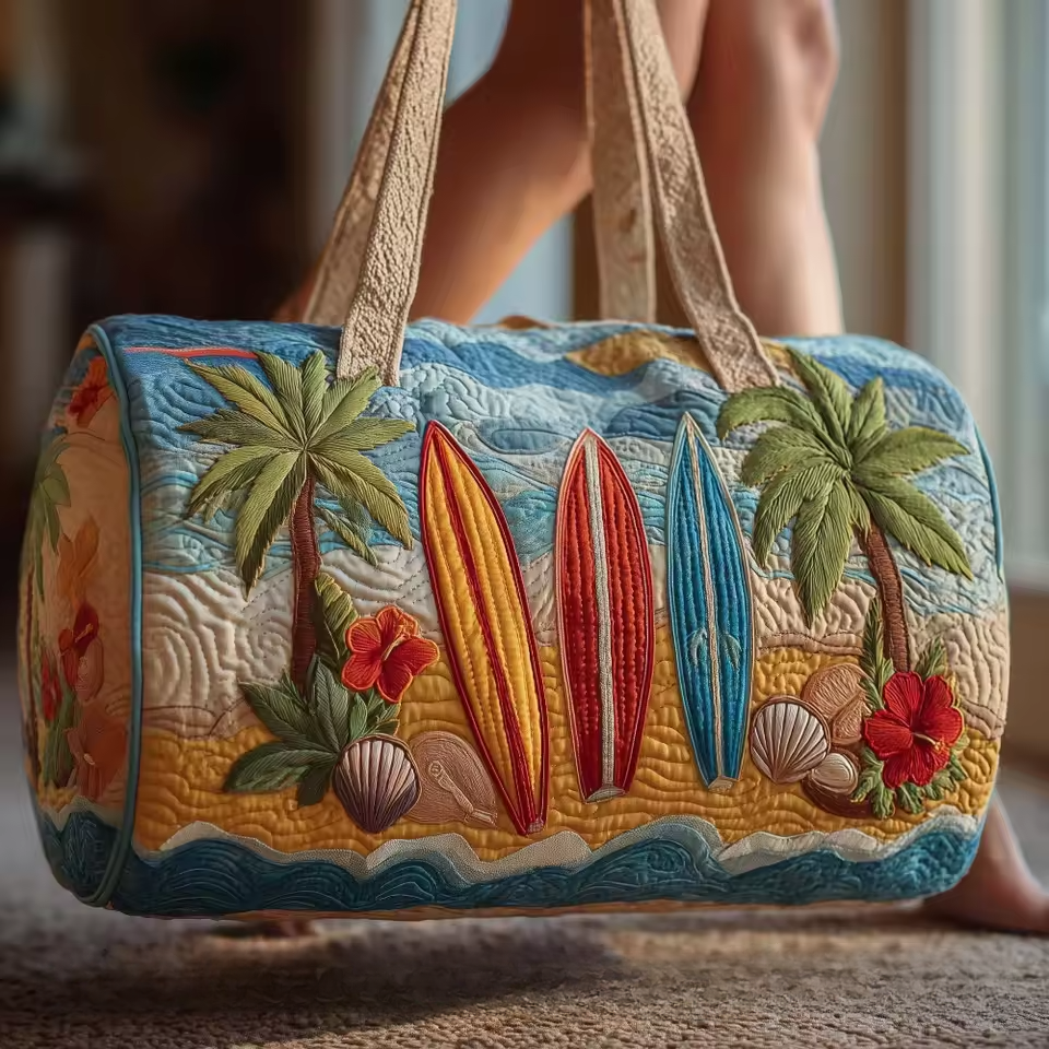 Ellen-Marie | myk håndlaget weekendbag