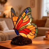 Snøsommerfugl | Art Deco-lampe med sommerfuglmotiv