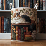 Kattbibliotek skittentøyskurv