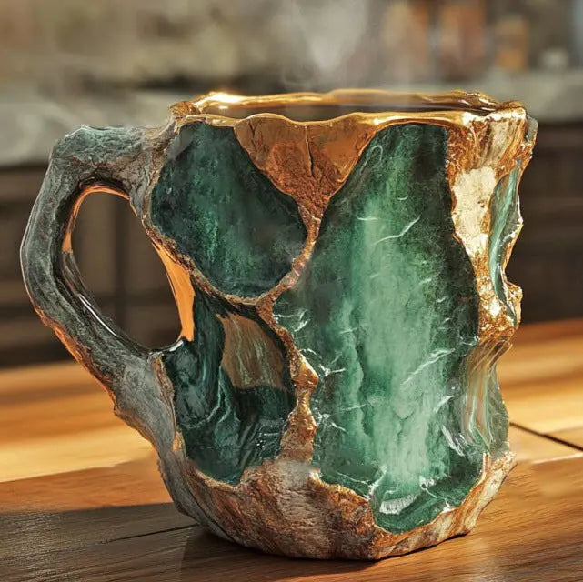 Kaffekrus i mineralsglass