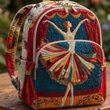 Quiltet ryggsekk – Ballerina