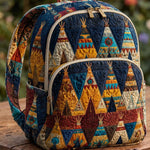 Quiltet ryggsekk – Boho Telt Patchwork