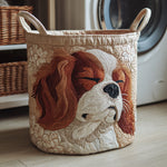 Skittentøyskurv sovende cavalier king charles spaniel