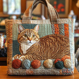 Katt patchworkveske
