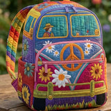 Quiltet ryggsekk – Hippiebuss